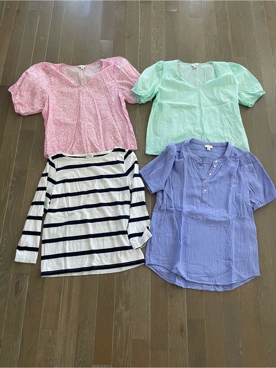 J. Crew Tops - J.Crew Top Bundle | Women’s Medium | 4 Cotton Tops | 100% Cotton | EUC